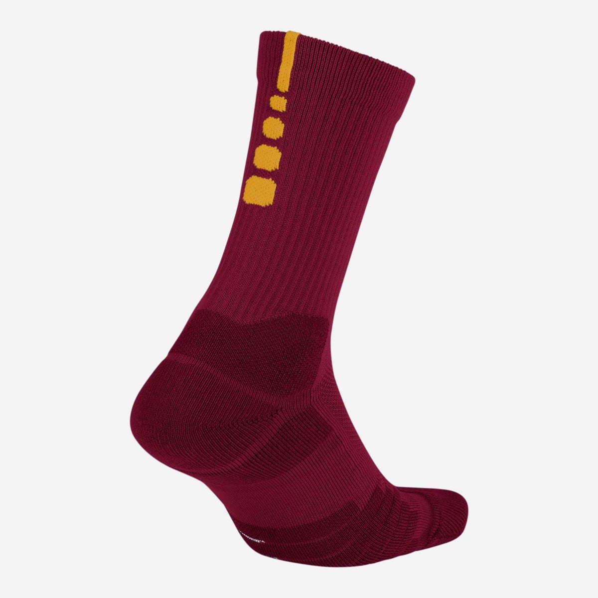red and gold nike socks