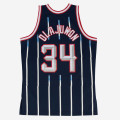 Mitchell & Ness Hakeem Olajuwon Houston Rockets Road 1996-97 Swingman Jersey
