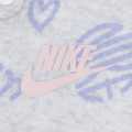 Nike Baby (0-9M) Footed Full-Zip Coverall