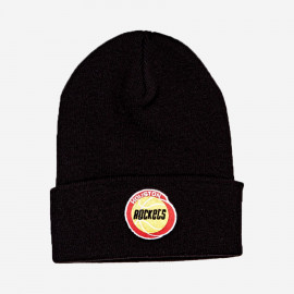 Mitchell & Ness HWC NBA Team Logo Houston Rockets Knit Beanie