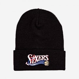 Mitchell & Ness HWC NBA Team Logo Philadelphia Sixers Knit Beanie