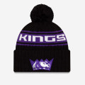 New Era NBA 2021 Draft Sacramento Kings Pom Knit Beanie