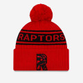 New Era NBA 2021 Draft Toronto Raptors Pom Knit Beanie
