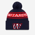 New Era NBA 2021 Draft Washington Wizards Pom Knit Beanie