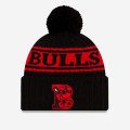 New Era NBA 2021 Draft Chicago Bulls Pom Knit Beanie