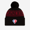 New Era NBA 2021 Draft Cleveland Cavaliers Pom Knit Beanie