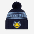 New Era NBA 2021 Draft Memphis Grizzlies Pom Knit Beanie