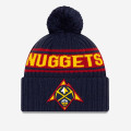 New Era NBA 2021 Draft Denver Nuggets Pom Knit Beanie