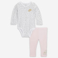 Nike Infant Leopard L/S Bodysuit / Legging Set (0-9M)