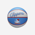 Wilson NBA Los Angeles Clippers Team Retro Mini Basketball (Size 3)
