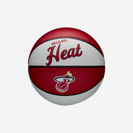 Wilson NBA Miami Heat Team Retro Mini Basketball (Size 3)