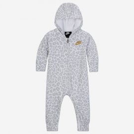Nike Infant Leopard Full-Zip Coverall (12-24M)