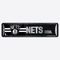 NBA Brooklyn Nets Metal Street Sign