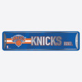 NBA New York Knicks Metal Street Sign