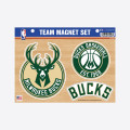 NBA Milwaukee Bucks Team Magnet Set