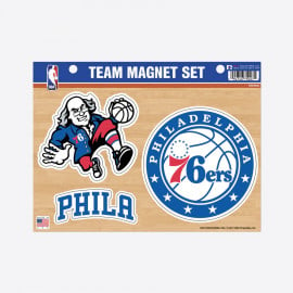 NBA Philadelphia 76ers Team Magnet Set