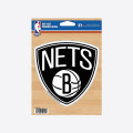 NBA Brooklyn Nets Medium Die Cut Decal Stickers