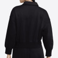 Nike Sportswear Phoenix Fleece 3/4-Sleeve Crop Polo Sweatshirt W