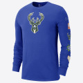 Nike NBA Milwaukee Bucks City Edition Long-Sleeve Tee