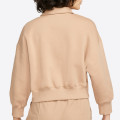 Nike Sportswear Phoenix Fleece 3/4-Sleeve Crop Polo Sweatshirt W