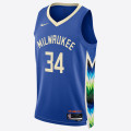 Nike Dri-FIT NBA Milwaukee Bucks Giannis Antetokounmpo City Edition Swingman Jersey