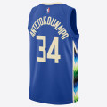 Nike Dri-FIT NBA Milwaukee Bucks Giannis Antetokounmpo City Edition Swingman Jersey