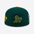 New Era MLB Oakland Athletics 59FIFTY Low Profile Fitted Logo Cap