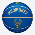 Wilson NBA Team Milwaukee Bucks City Edition 2022 Collector Basketball (Size 7)