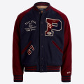 Polo Ralph Lauren Wool-Blend Letterman Jacket