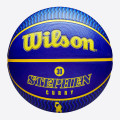 Wilson NBA Golden State Warriors Player Icon Stephen Curry Outside Basketball (Size 7)