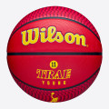 Wilson NBA Atlanta Hawks Trae Young Player Icon Outdoor Basketball (Size 7)