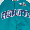 Mitchell And Ness NBA Charlotte Hornets Primetime Lightweight Satin Jacket