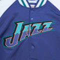 Mitchell And Ness NBA Utah Jazz Primetime Lightweight Satin Jacket