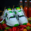 SHINZO Paris x Puma Prevail "Green Scotch Bonnets Chile Peppers"