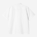 Carhartt WIP SS Delray Shirt "White Black"