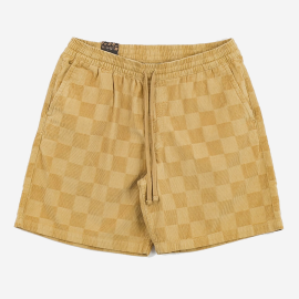 Vans Range Checkbrd Cord Loose Shorts