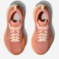 Hoka Bondi 8 Sandstone Cream Women Runner Road