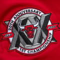 Mitchell & Ness Lightweight Satin Bomber Vintage Logo Chicago Bulls