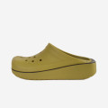 Crocs Blunt Toe Painted Edges Aloe