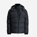 Polo Ralph Lauren Hooded Quilted Jacket With Side Zipper
