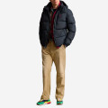 Polo Ralph Lauren Hooded Quilted Jacket With Side Zipper