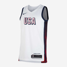 Nike USA Basketball Home Limited Jersey "White"