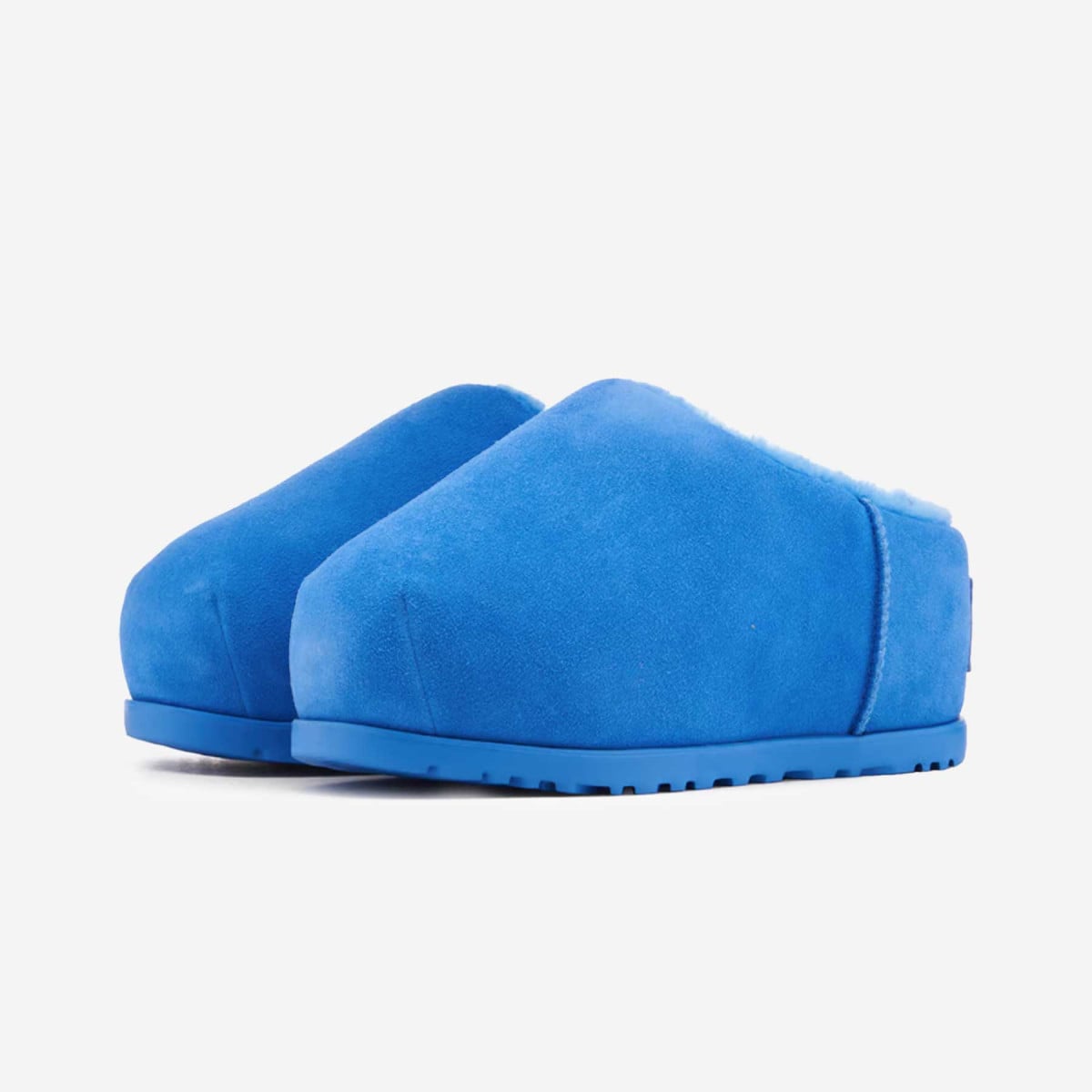 UGG W PUMPED SLIDE blue ムートンブーツ　青 UGG Pumped Slide Slippers | Blue | FARFETCH ID