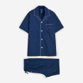 Polo Ralph Lauren Short Sleeve Pyjama Set Solid Navy